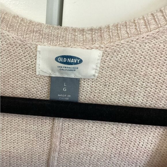 OLD NAVY SIZE LARGE BLUSH  SWEATER - Picture 6 of 7
